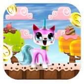 Unikitty Run Unicorn World logo