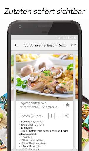 Rezepte Kochbuch zum Kochen screenshot 3