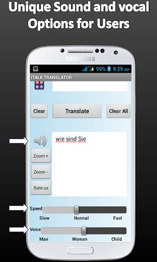 Multi Language Translator - TTS T2T Traductor screenshot 2