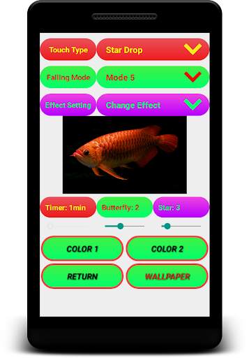 Arowana Live Wallpaper screenshot 7