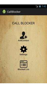 Call Rejector screenshot 1