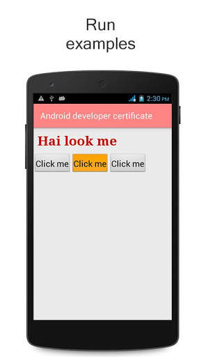 Exam Certificate - For Android developer screenshot 6