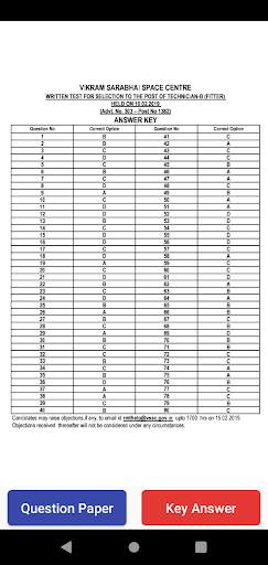Previous Year ISRO Question Papers скриншот 7