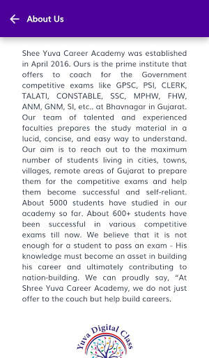 Yuva Digital Class screenshot 5