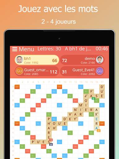 Rackword- Jeu de mots en ligne screenshot 14