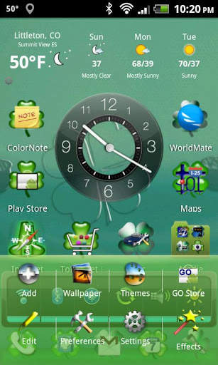 St Patrick's Day Theme for Nova/Apex Launcher screenshot 2