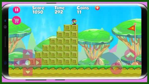 Super shinchan word Run 2D Adventure screenshot 2