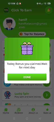 Click To Earn स्क्रीनशॉट 3