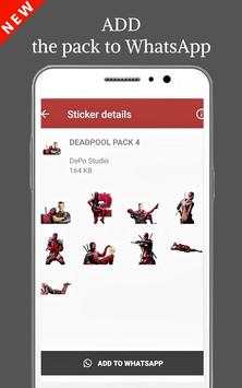 Deadpool Stickers screenshot 5