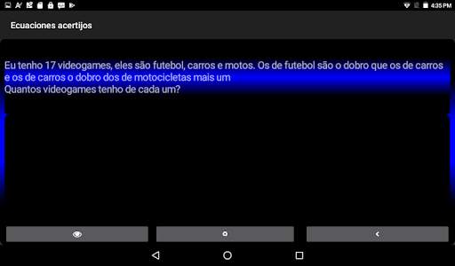 EQUAÇÕES COM EXEMPLOS DA VIDA REAL EXERCICIOS Test screenshot 11
