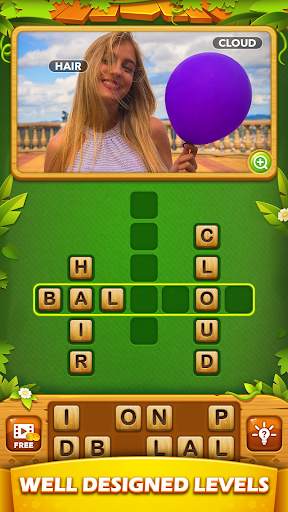 Word Cross Pics - Free Offline Word Games Puzzle screenshot 2