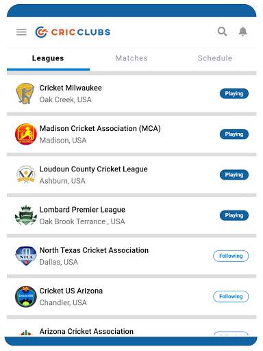 Cricclubs Mobile screenshot 12