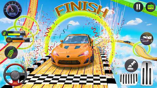 Mega Ramp Car Stunts Race Game screenshot 4