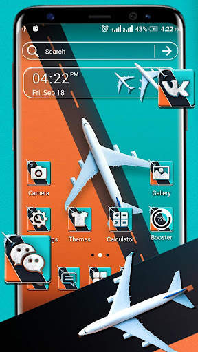 Aeroplane Runway Theme screenshot 1