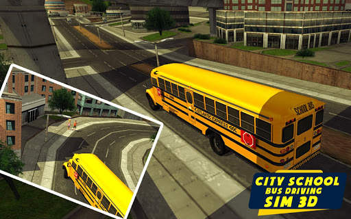 City High School Bus Driving Simulator 2018 screenshot 17