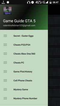 Secrets & Cheats of GTA 5 screenshot 2