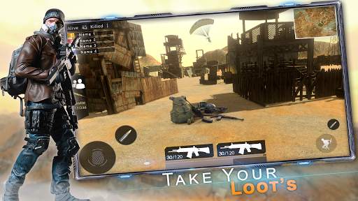 Free Unknown Battleground Fire Squad Survival Game screenshot 1
