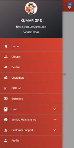 Kumar GPS screenshot 2