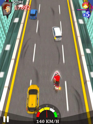 Real Racing Moto: Heavy Bike Race 3D Game screenshot 1