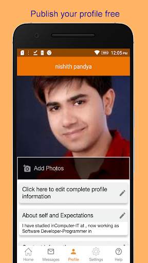 🔥Free Matrimony - Dating for jivansathi in bharat screenshot 4