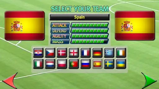 Gravity Football Euro 2012 screenshot 2