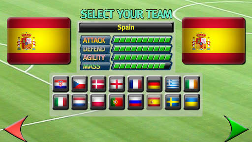 Gravity Football Euro 2012 screenshot 2