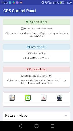 GPS Control Chile screenshot 6