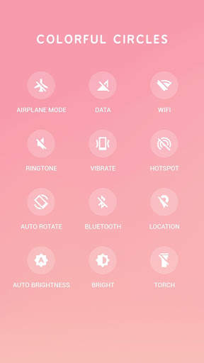 Colorful Circle APUS Launcher theme screenshot 3