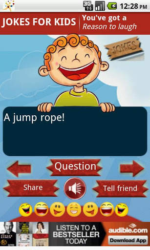 Funny Jokes for Kids स्क्रीनशॉट 2