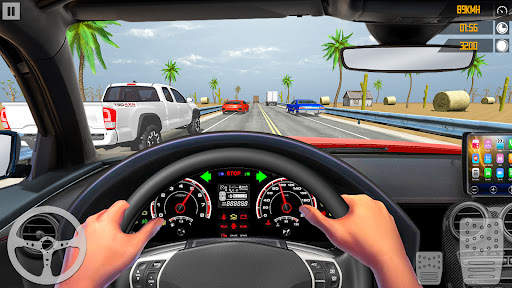 VR Traffic Racing In Car Drive screenshot 2