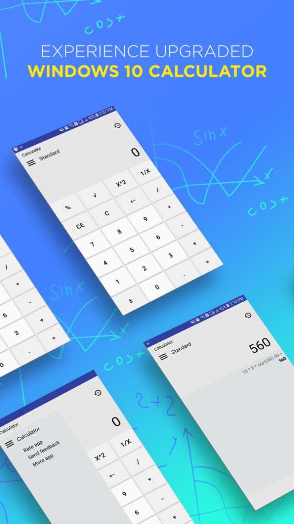 Calculator for window 10 screenshot 2