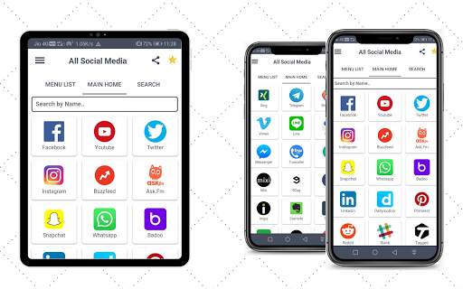 All social media apps in one app - Social Networks screenshot 10