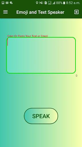 Emoji and Text Speaker(Speaker) screenshot 2