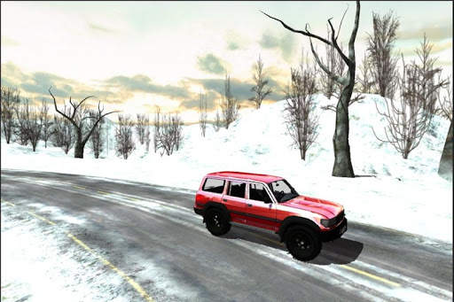 Car Racing Rally Winter screenshot 2