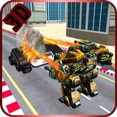 Police Robot Transform Rampage