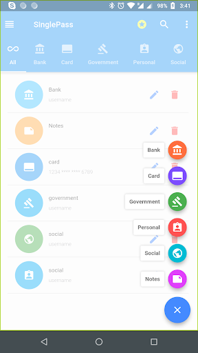 SinglePass - Personal Assistan 5 تصوير الشاشة