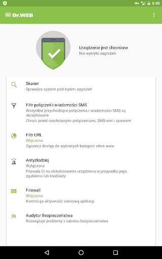 Dr.Web Security Space Life screenshot 8