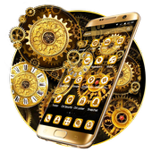 Ancient Golden Machine Theme icon