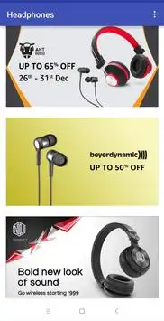 Online Shopping Headphones at Amazon screenshot 1