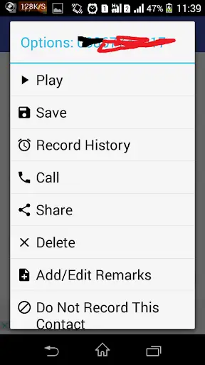 Call Recorder for Android screenshot 2
