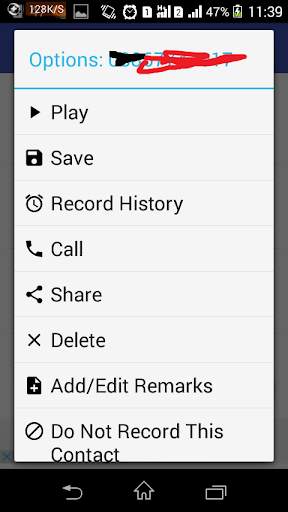 Call Recorder for Android screenshot 2
