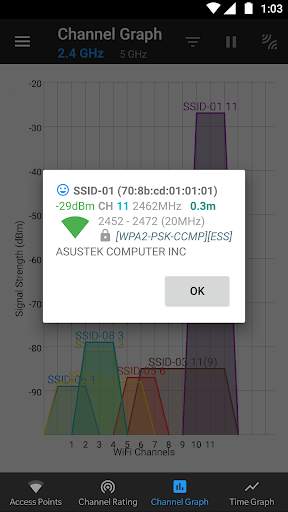 WiFi Analyzer (open-source) screenshot 15