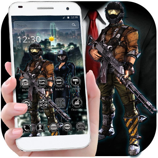 Hit-man Sniper Game Theme icon