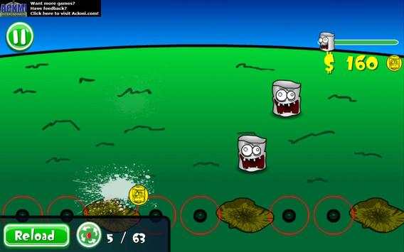 Zombie Marshmallow Defense screenshot 1