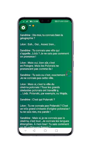 Dialogues français audio screenshot 4