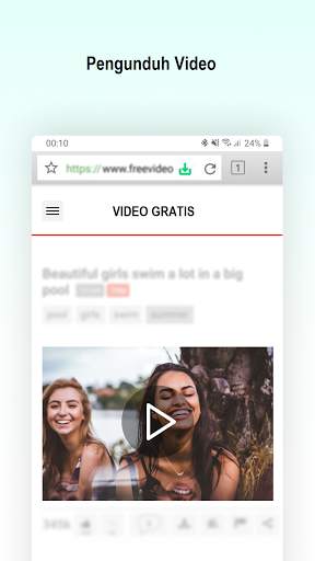 Proxy peramban pengunduh video screenshot 1