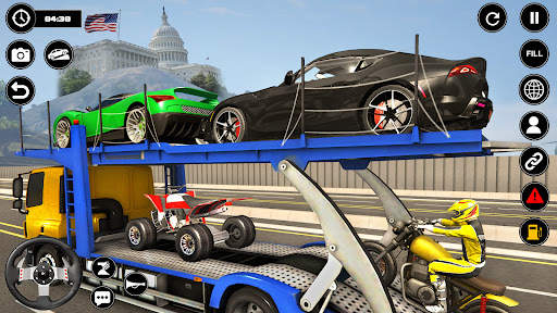 Car Transporter Trailer Truck screenshot 5