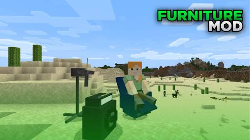 Furniture mod for Minecraft. Decocraft mod screenshot 3