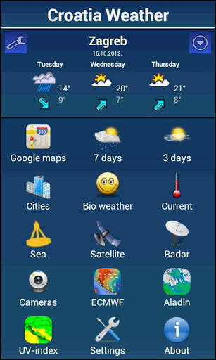 Croatia Weather screenshot 1