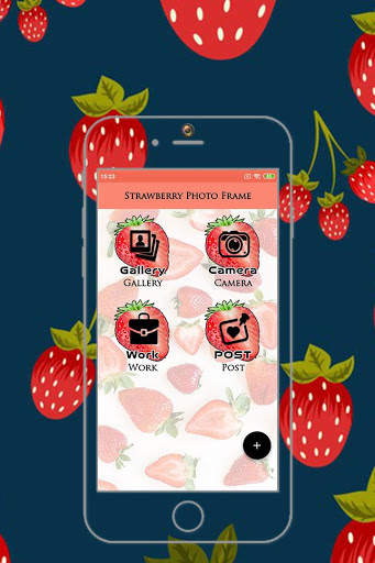 Strawberry Photo Frame screenshot 2